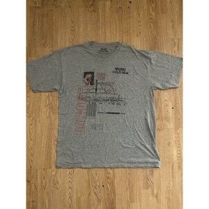 Call of Duty Black Ops Cold War T-Shirt Gray Graphic Cotton Blend Men’s Large